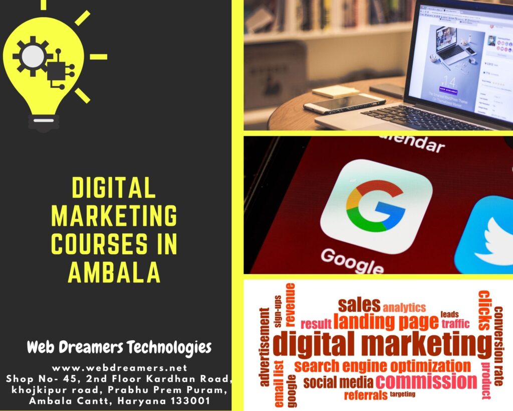 Digital marketing courses in Ambala