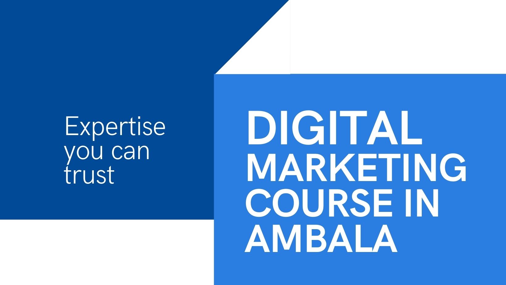 Digital marketing course in ambala