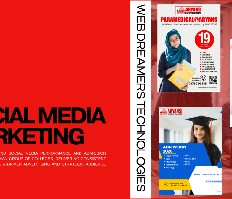 Social Media Marketing Company Web Dreamers Technologies Portfolio