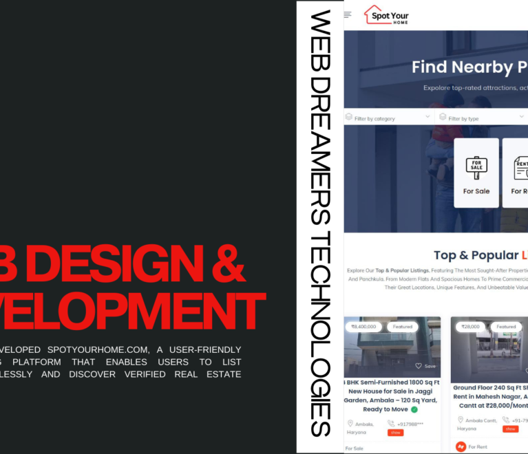 Web Design & Development Company Web Dreamers Technologies